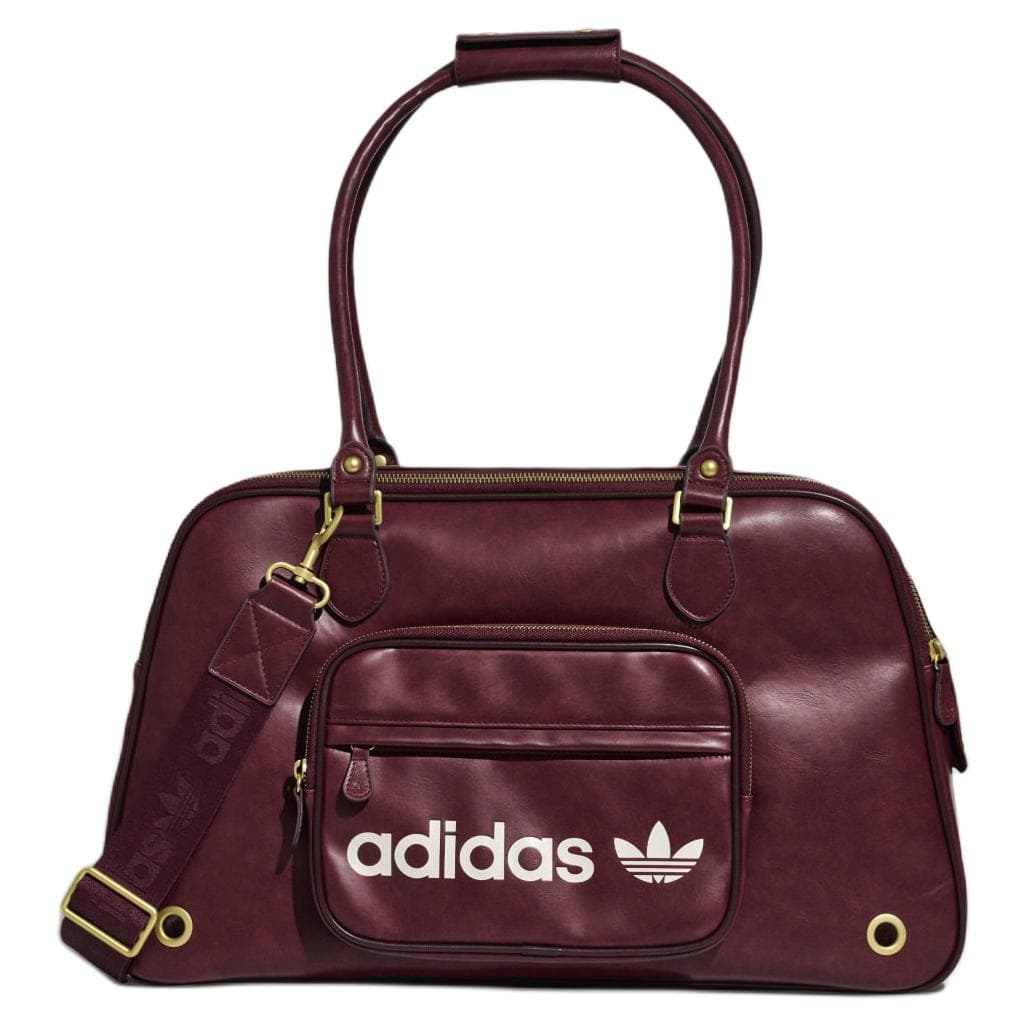 Мини-сумка Adidas Originals ПУ (полиуретан) Сумка через плечо Унисекс Светлый Алый - изображение 1