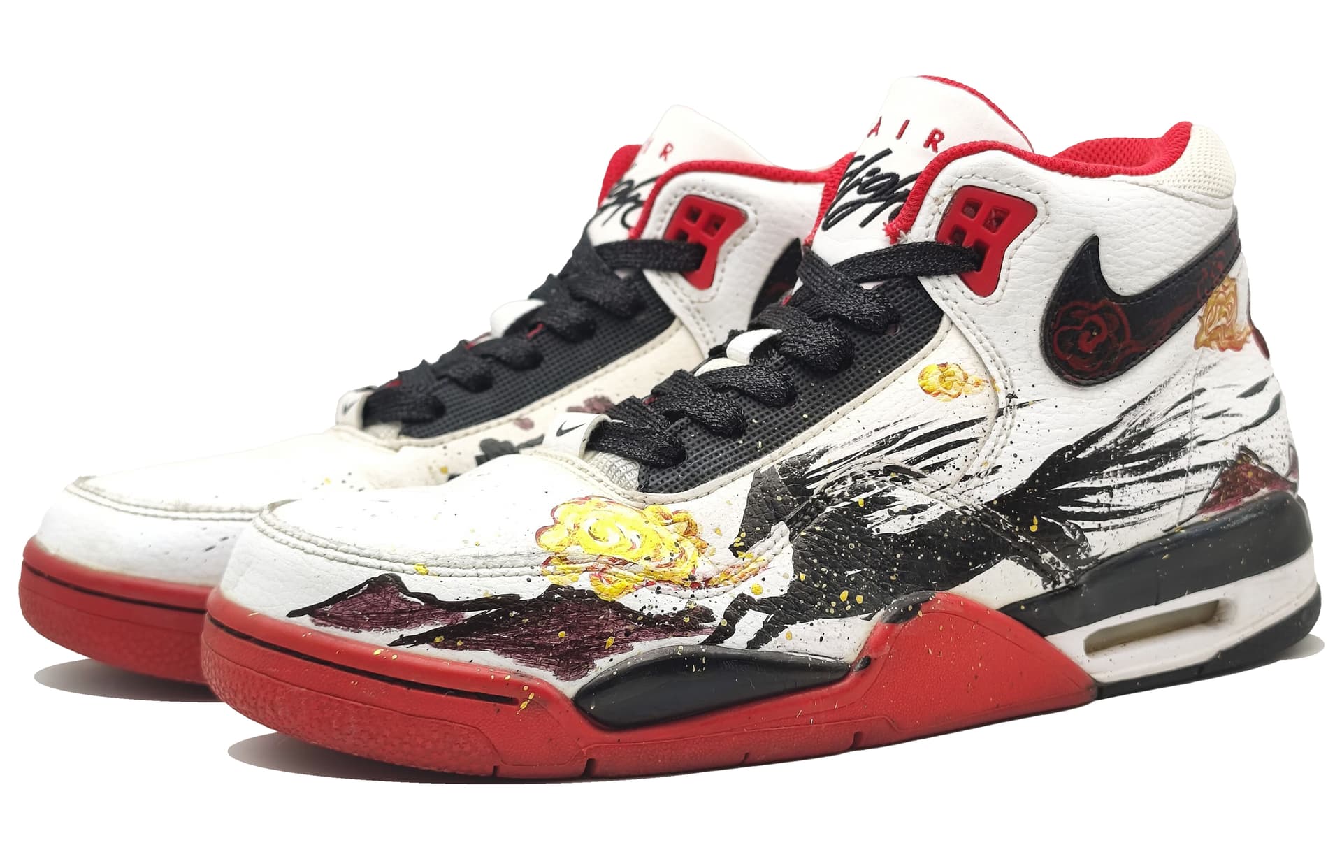 Ретро баскетбольные кроссовки Nike Flight Legacy CNY - изображение 4