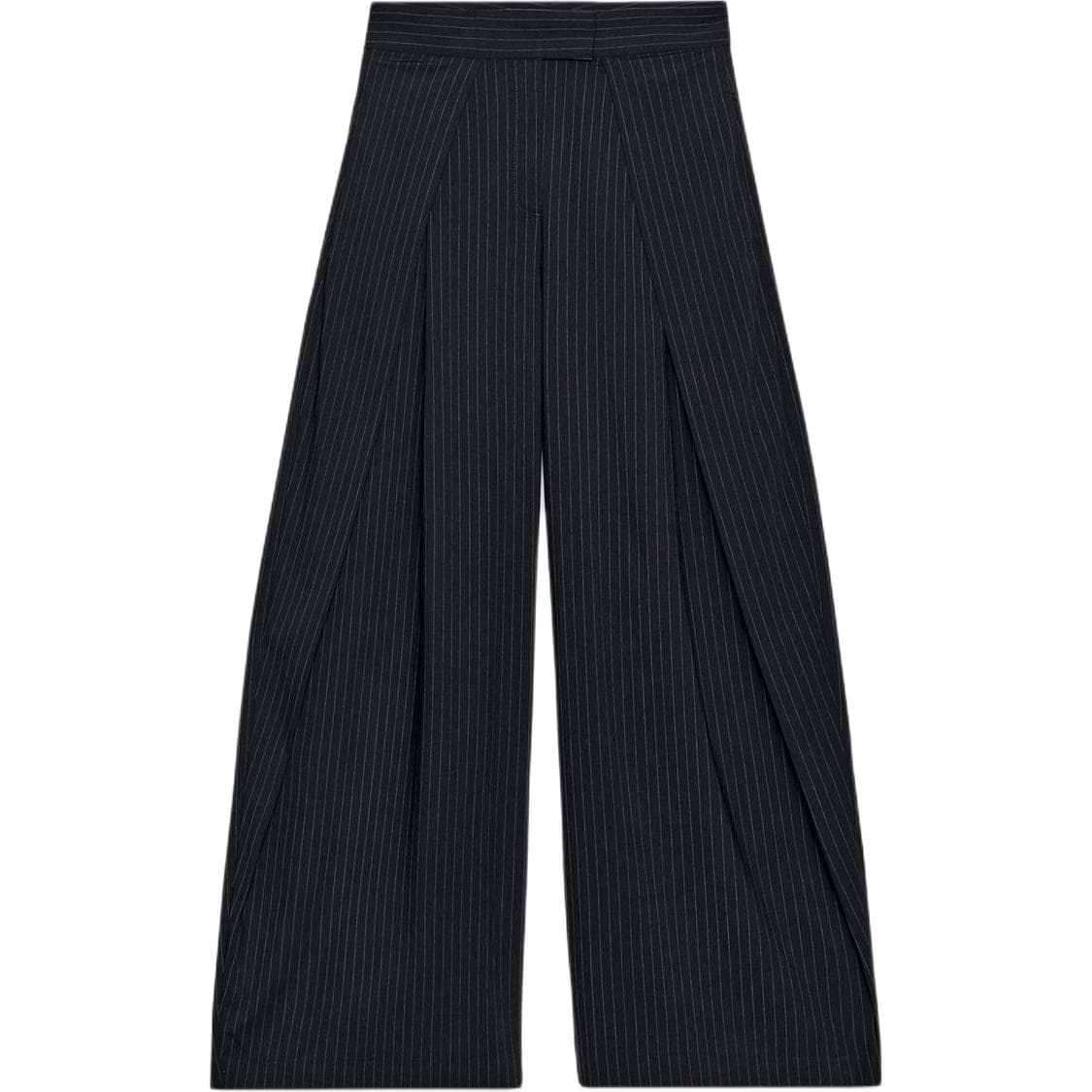 Штаны ZARA ZW Полосы Женские Повседневные Брюки - изображение 1