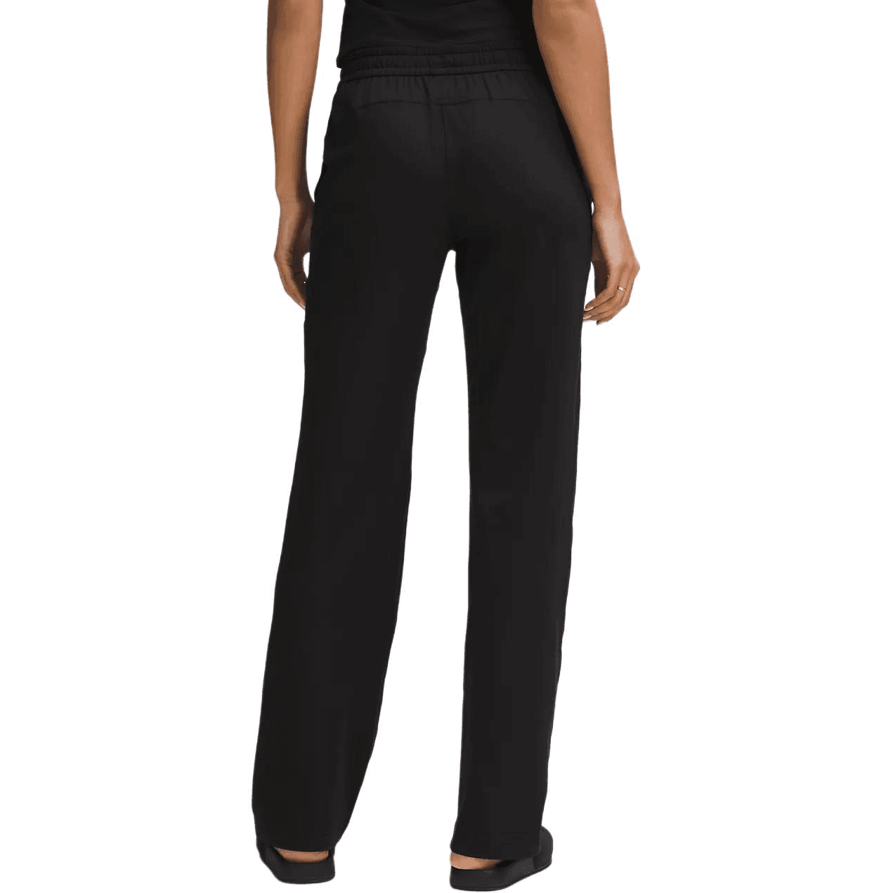 Штаны Lululemon Soft Jersey MID Высота посадки Брюки Стандартные Спортивные трикотажные брюки Женские - изображение 4