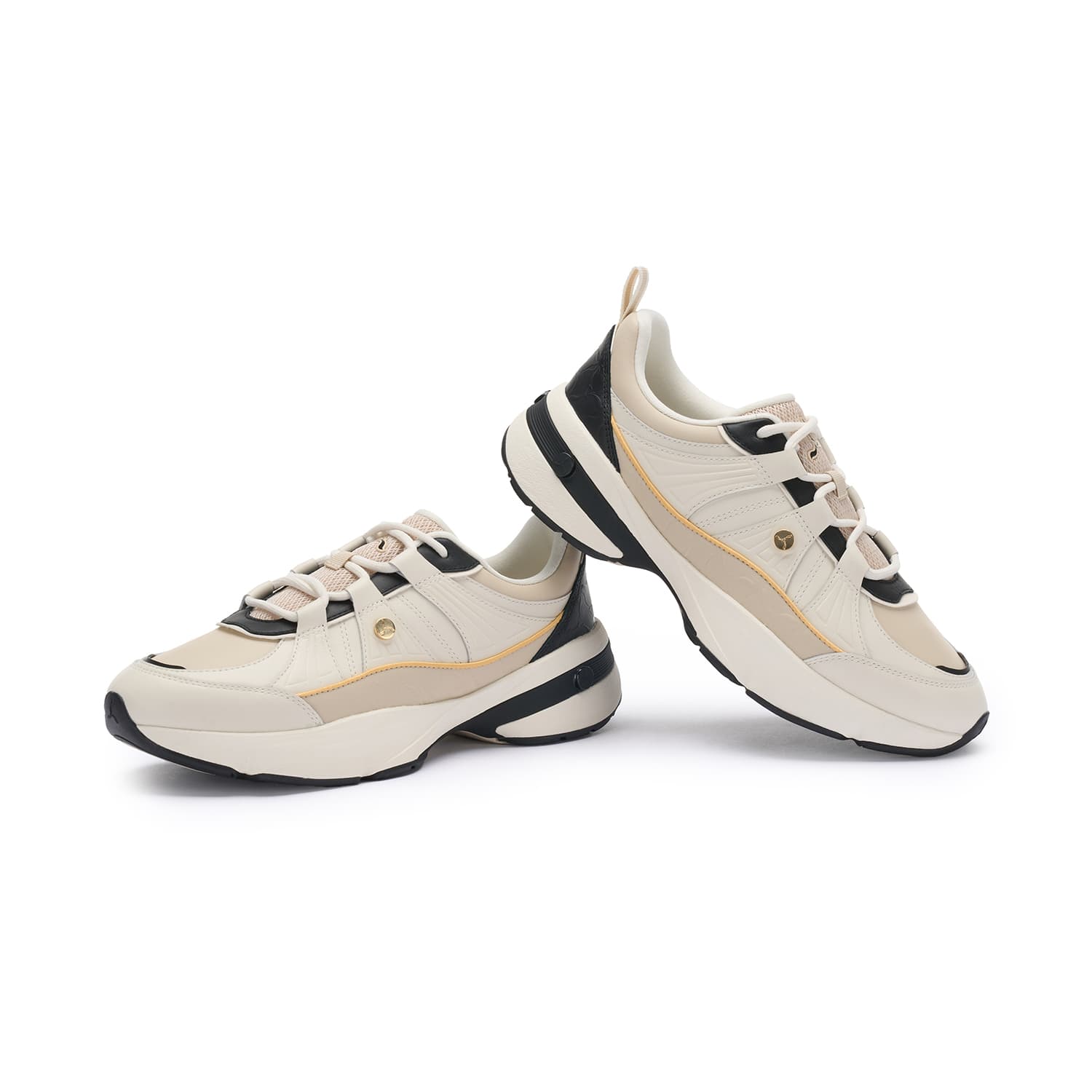 Кроссовки LI NING 1990 Коровья кожа Легкий Низкий Топ Повседневная Обувь Женская - изображение 3
