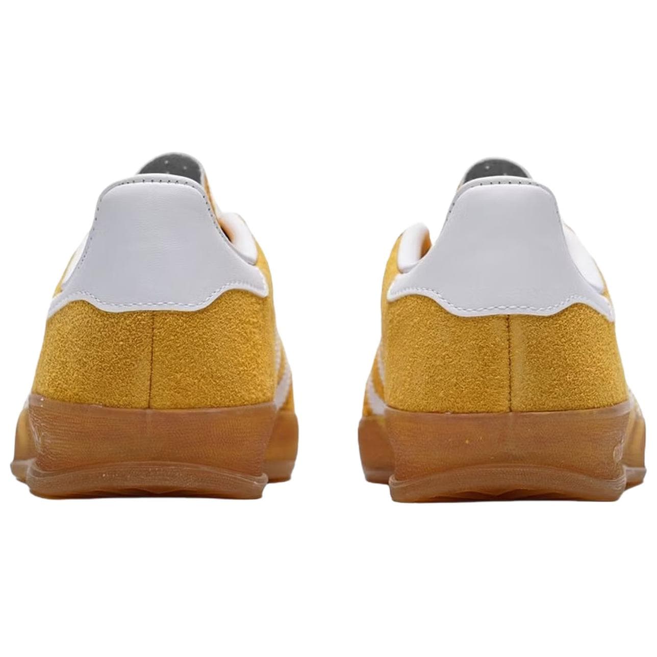 Кроссовки Adidas Originals GAZELLE INDOOR Low Топ Кеды немецкой армии (GAT) Женские Желтый - изображение 3