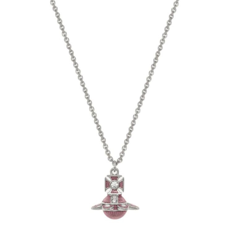 Ожерелье Vivienne Westwood Ожерелья Унисекс Серебряный Розовый - изображение 1