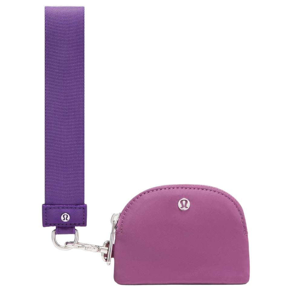 Портмоне Lululemon Dual Pouch Нейлоновый Клатч Женский Фиолетовый - изображение 4