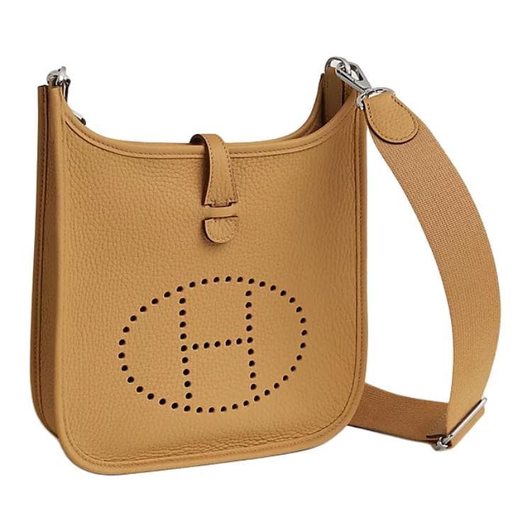 Сумка через плечо HERMES Evelyne Poche III 23 Clemence 23 4B Biscuit - изображение 2