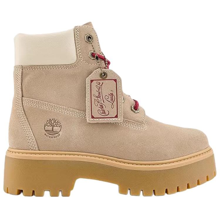 Ботинки уличные Timberland Stone Street Дышащий Теплоизоляционный Водонепроницаемый Увеличивающий Высоту Короткий Аутдор Женский - изображение 2