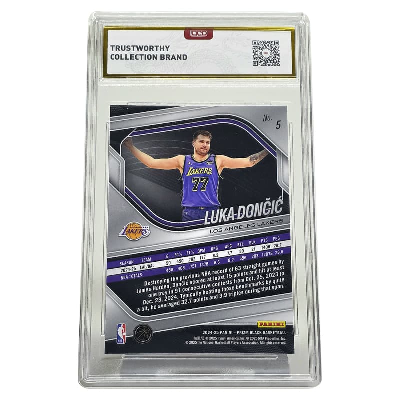 PANINI Лука Дончич Stephen Curry Игрок Карта Грейдированные карточки 1 шт - изображение 2