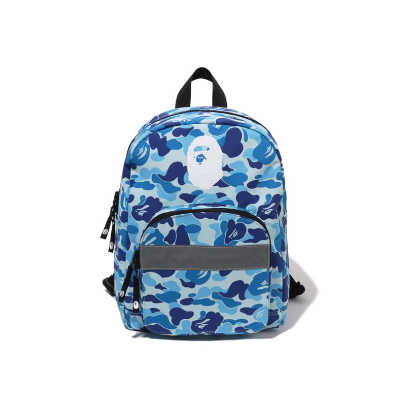 A BATHING APE Ткань Рюкзак Стандартный (Standard) Детский Синий Зеленый Розовый - изображение 2