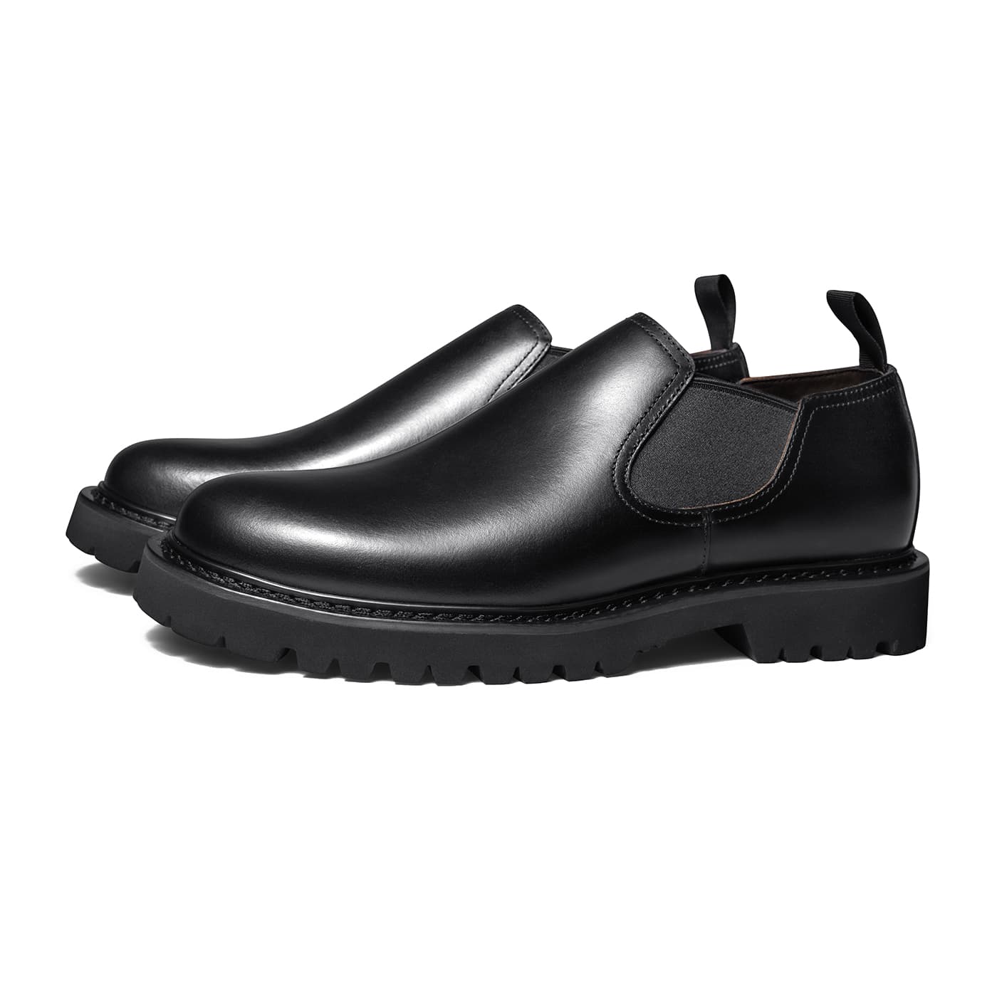 THOM WILLS Британский стиль Бизнес Коммутирование Slip-On Стиль "Старые деньги" Повседневные кожаные туфли Мужские - изображение 2