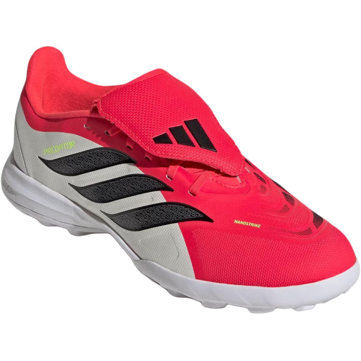 Бутсы Adidas PREDATOR LEAGUE Низкие футбольные бутсы Красный Черный Белый Детские - изображение 3
