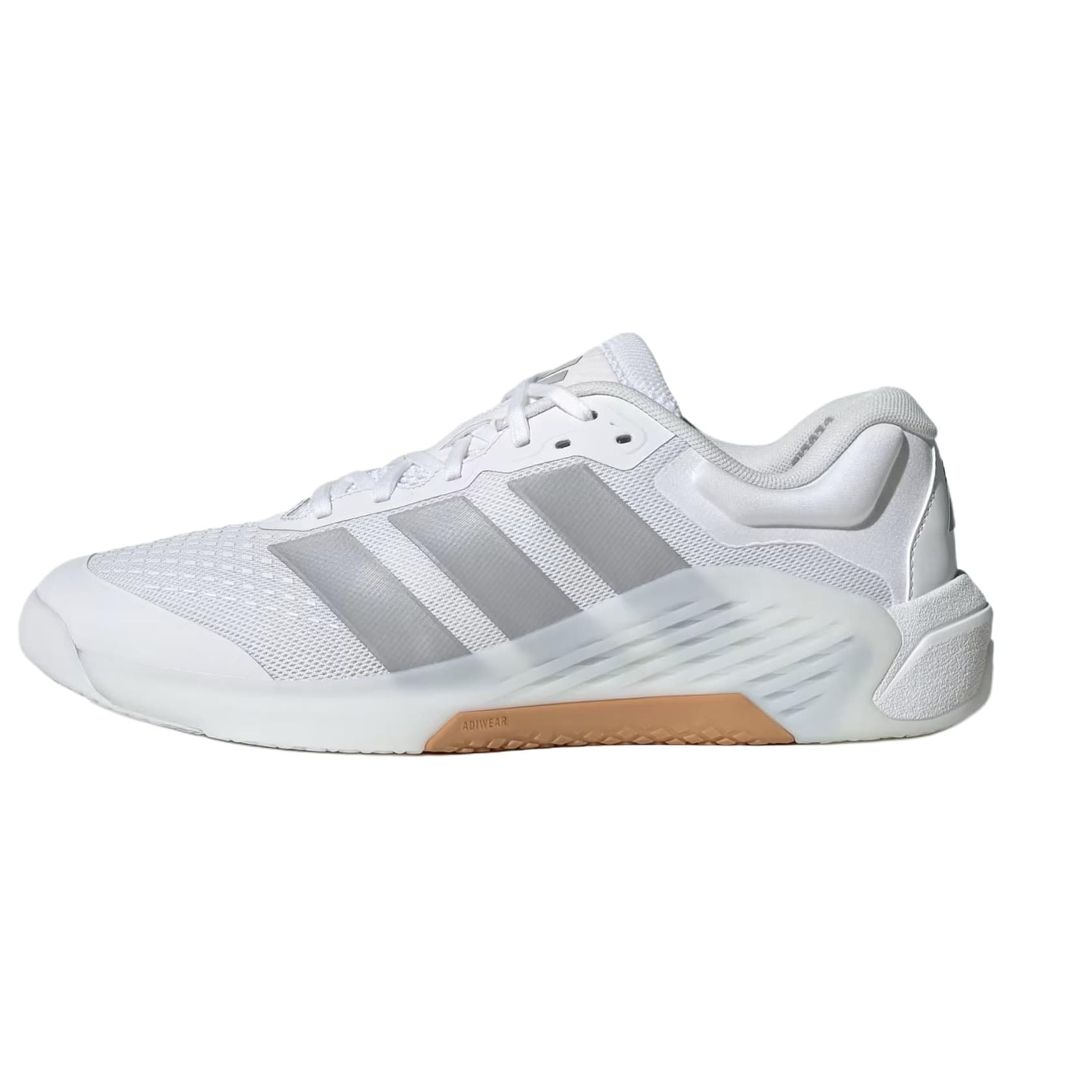 Кроссовки для спортзала Adidas DROPSET 4 Ткань Тренировочные Кроссовки Мужские Белые Серебряные - изображение 1