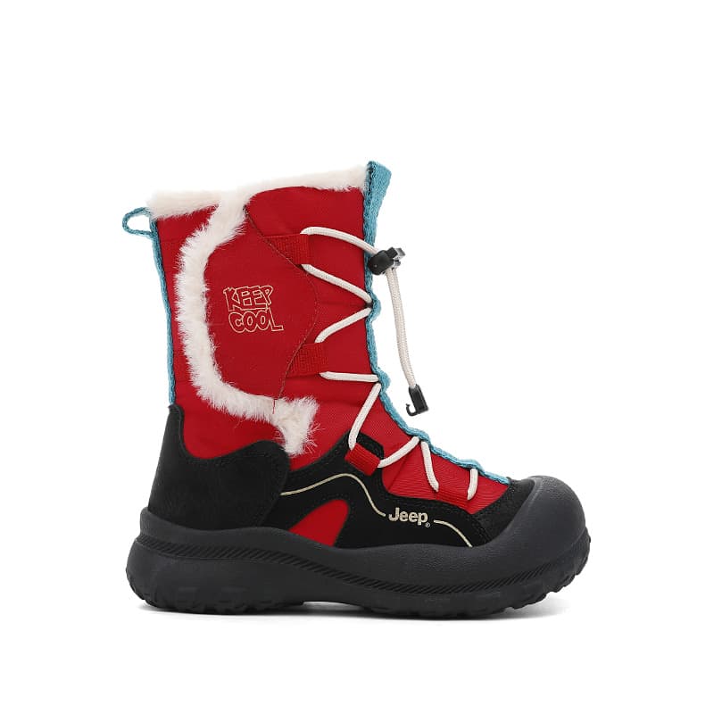 Jeep Детские сноубутсы High Top Китайский Красный Крутой Черный Kids - изображение 3