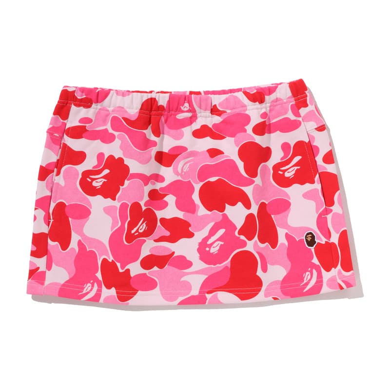 Юбка A BATHING APE ABC Camo SS26 Повседневные мини юбки Женские - изображение 3