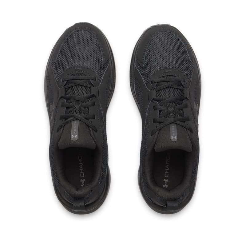 Кроссовки для бега Under Armour Assert 11 Low Топ Беговые кроссовки Мужской Черный - изображение 4