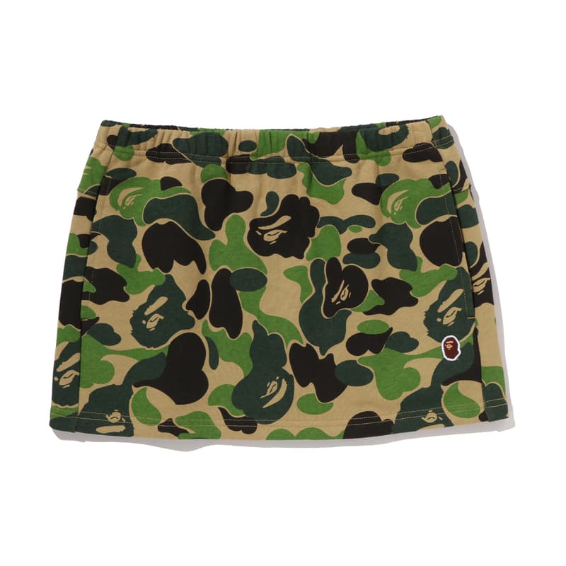 Юбка A BATHING APE ABC Camo SS26 Повседневные мини юбки Женские - изображение 1
