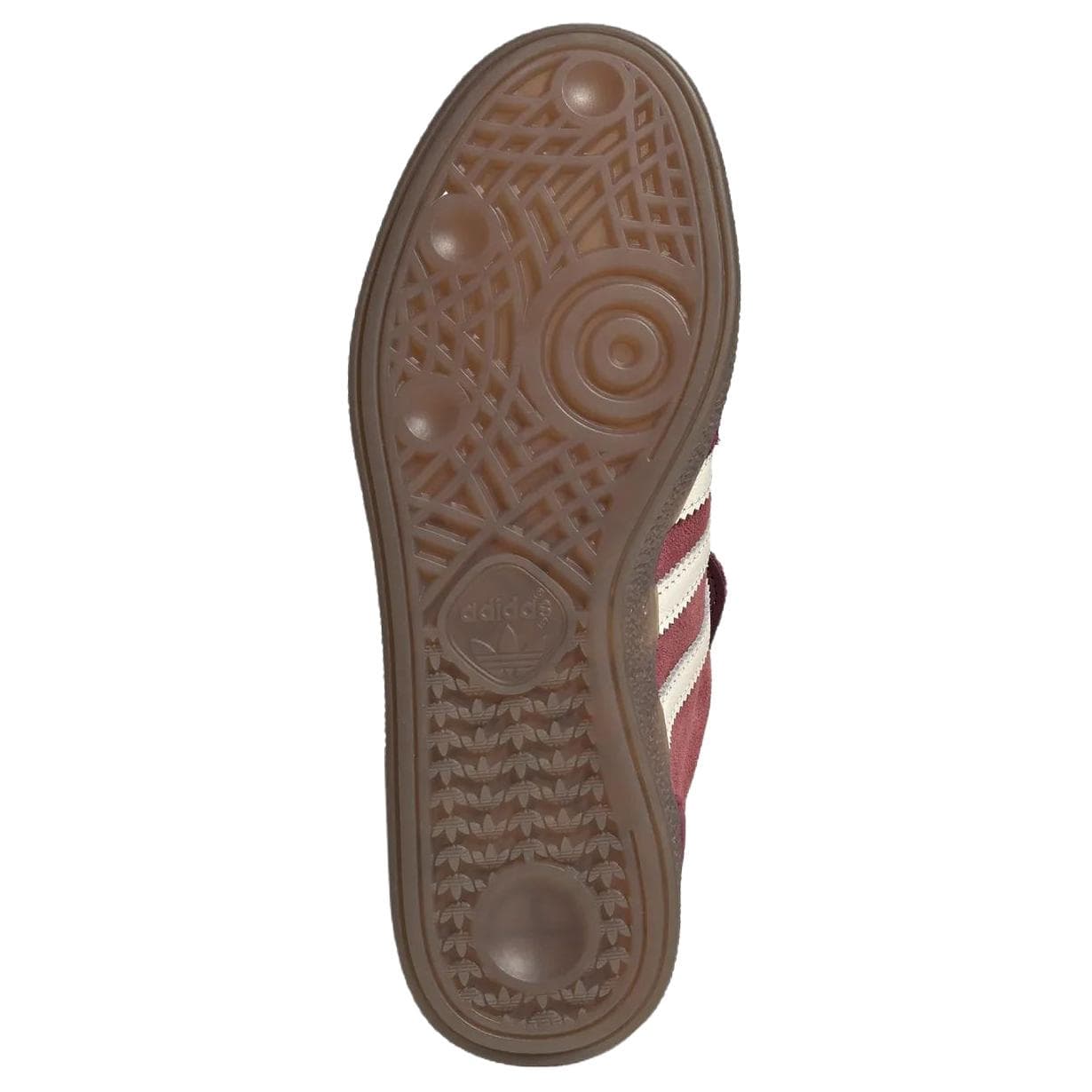 Кроссовки Adidas Originals HANDBALL SPEZIAL Немецкая армейская обувь Женская Темно-красная - изображение 4