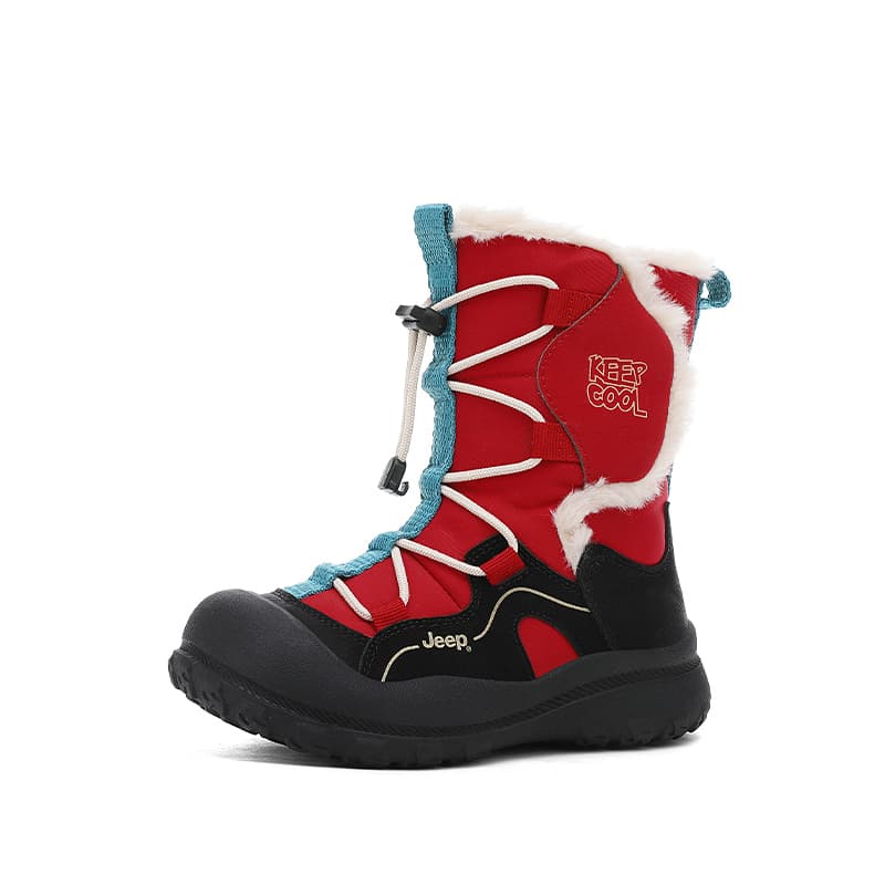 Jeep Детские сноубутсы High Top Китайский Красный Крутой Черный Kids - изображение 2