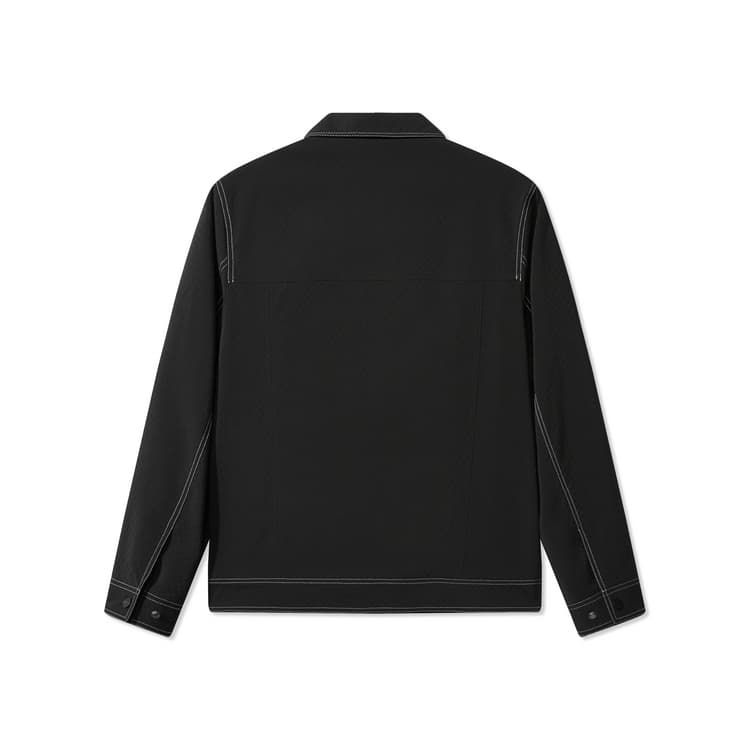 Куртка Cabbeen Charcoal Black (Casual Versatile) Мужские Куртки - изображение 2
