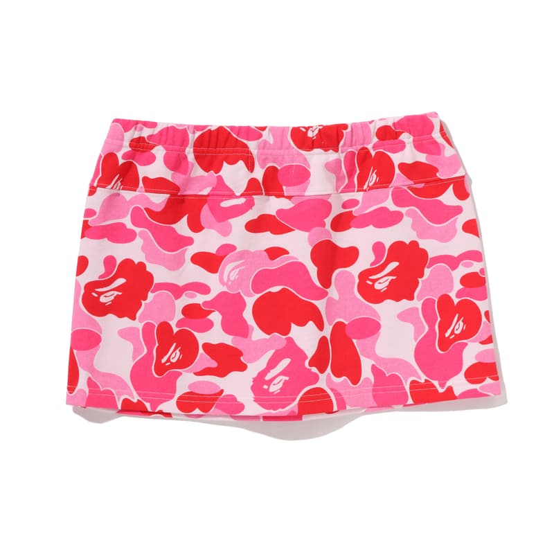 Юбка A BATHING APE ABC Camo SS26 Повседневные мини юбки Женские - изображение 4