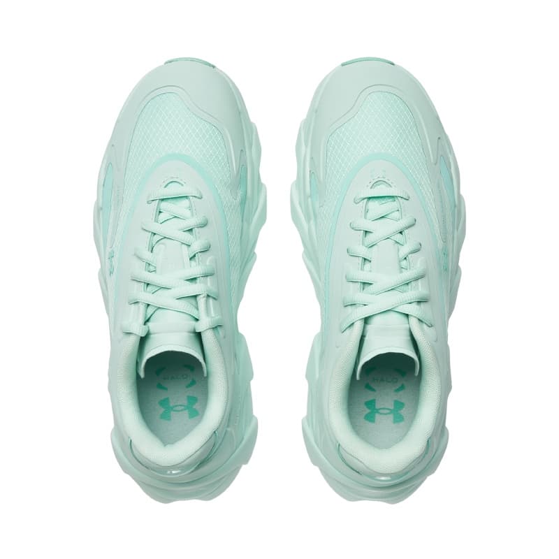 Кроссовки для бега Under Armour Halo Runner Low Беговые кроссовки Женские Свежий Мята - изображение 4