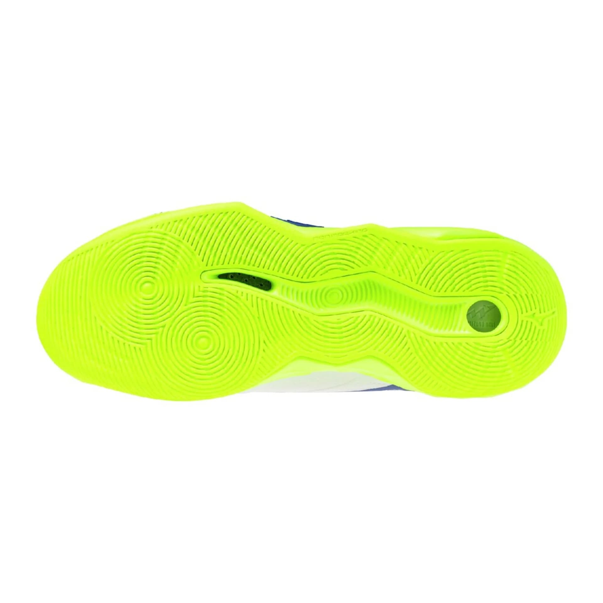 Кроссовки Mizuno WAVE MOMENTUM PRO Кожа Волейбольные кроссовки Унисекс Бело-зеленый - изображение 5