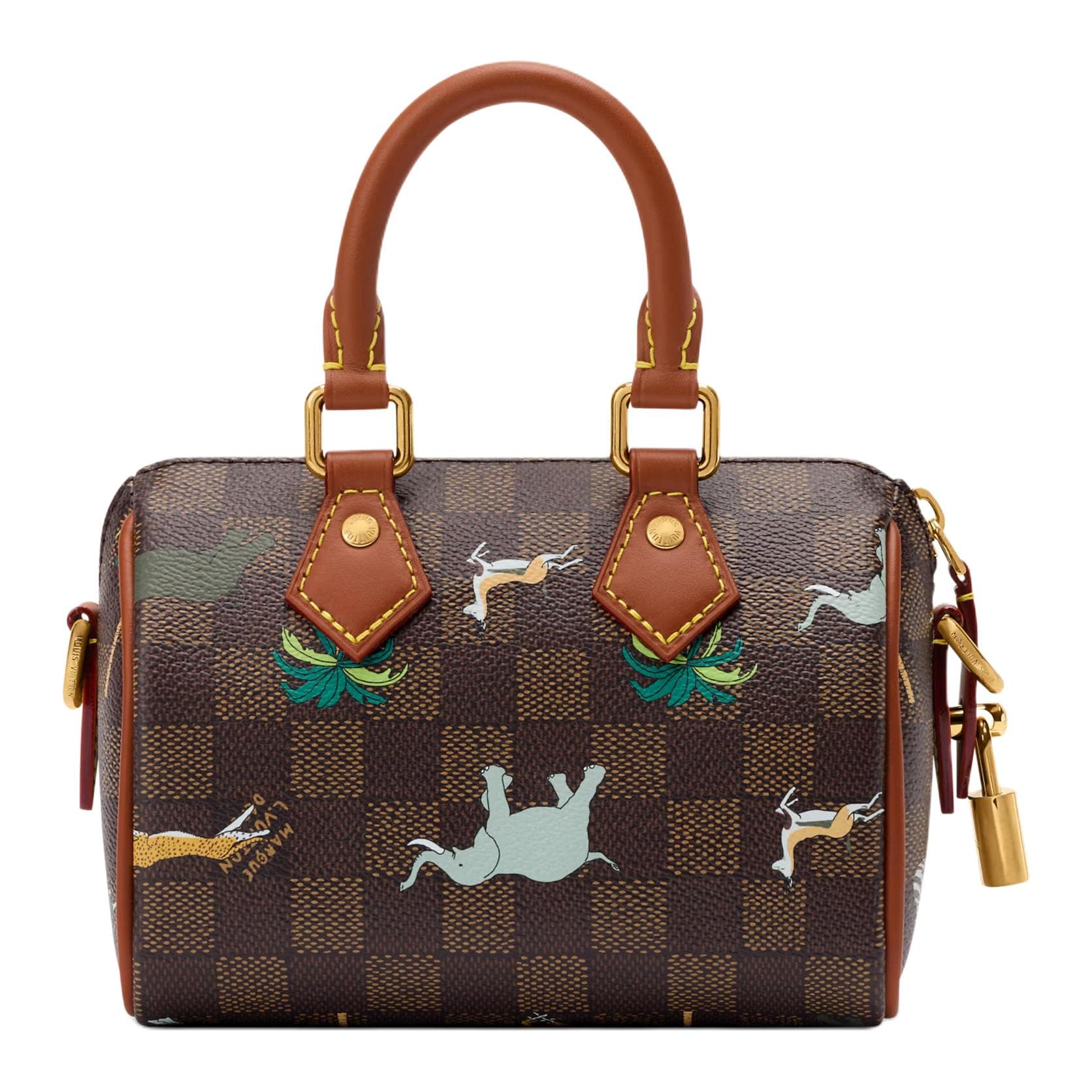 Сумка LOUIS VUITTON x THE DARJELING LIMITED Speedy BANDOULIRE 18 Damier Heritage - изображение 3