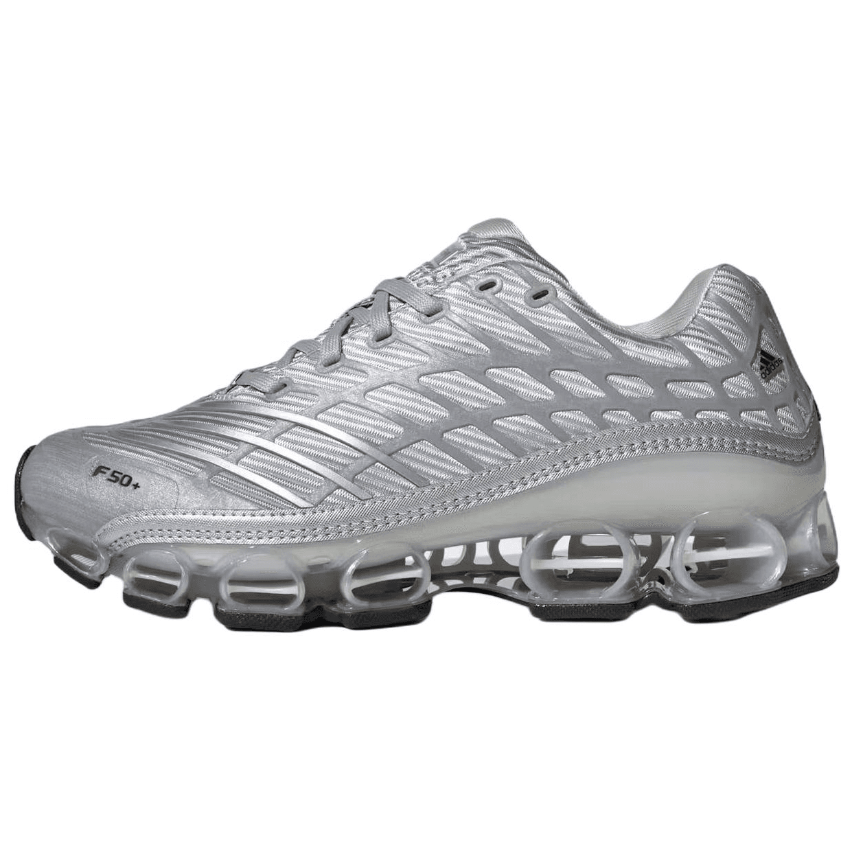 Кроссовки для бега Adidas Megaride F50+ Беговые кроссовки Унисекс Серебряный - изображение 1