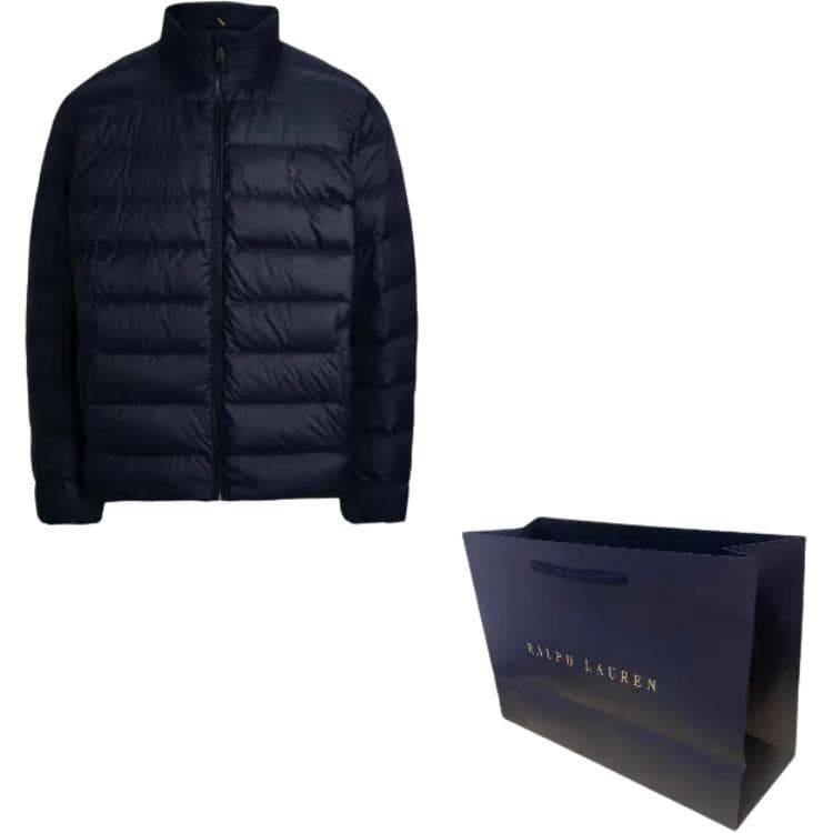 Зимняя куртка Polo Ralph Lauren FW25 Пуховик Мужской Морской Синий - изображение 3