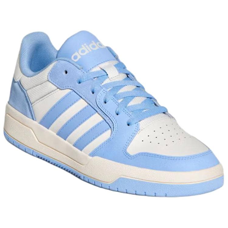 Кроссовки Adidas Entrap Синтетическая кожа Спилок коровьей кожи Низкие кеды для скейтбординга Унисекс Белый Синий - изображение 3