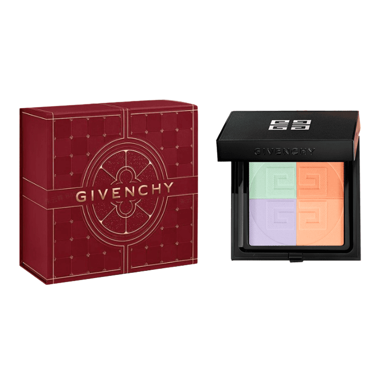 GIVENCHY Четыре Отделения Мёд (Apis mellifera) Порошок Компактный 26 Новогодняя Коллекция Выравнивание тона кожи Матовый - изображение 7