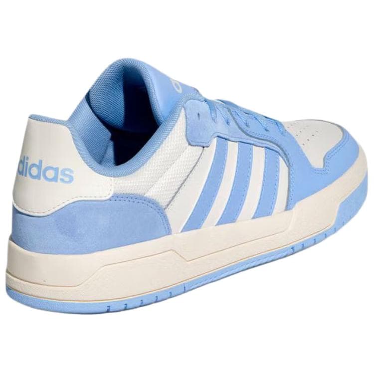 Кроссовки Adidas Entrap Синтетическая кожа Спилок коровьей кожи Низкие кеды для скейтбординга Унисекс Белый Синий - изображение 4