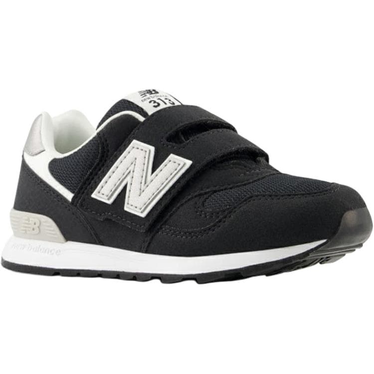 Кроссовки New Balance NB 313 V2 Синтетическая кожа Низкие беговые кроссовки Черный Белый Детские - изображение 3
