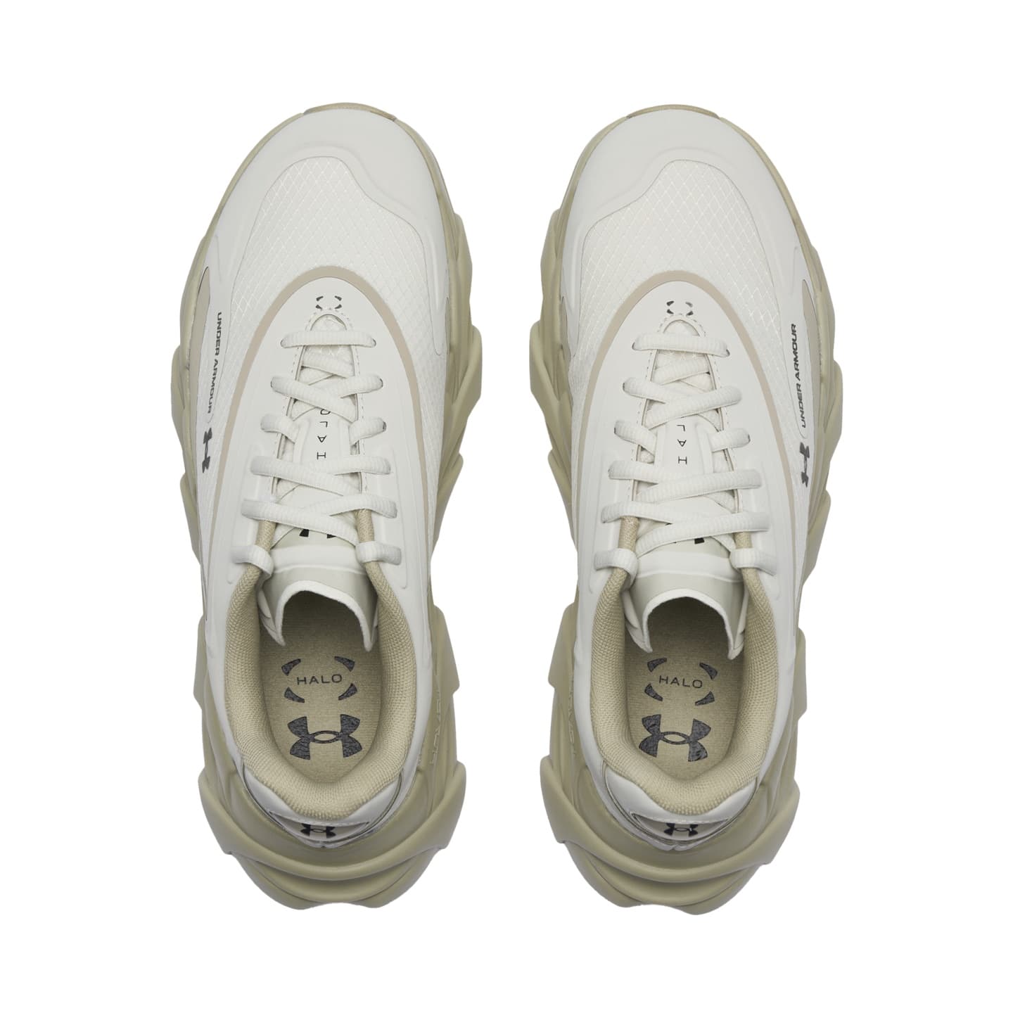 Кроссовки для бега Under Armour Halo Runner Low Беговые кроссовки Женские Городской Хаки - изображение 4