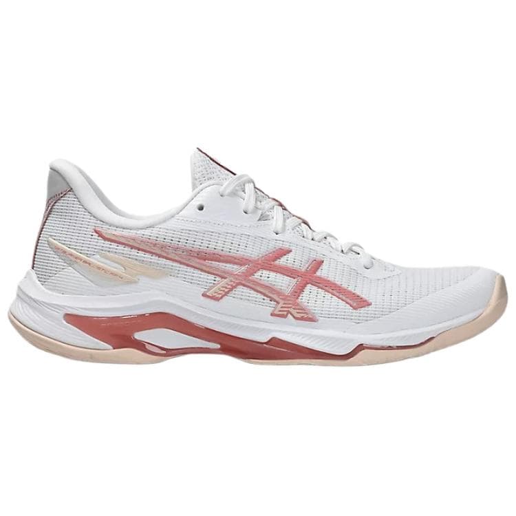 Кроссовки Asics NETBURNER BALLISTIC FF 4 Волейбольные кроссовки Женские Белый Розовый - изображение 2