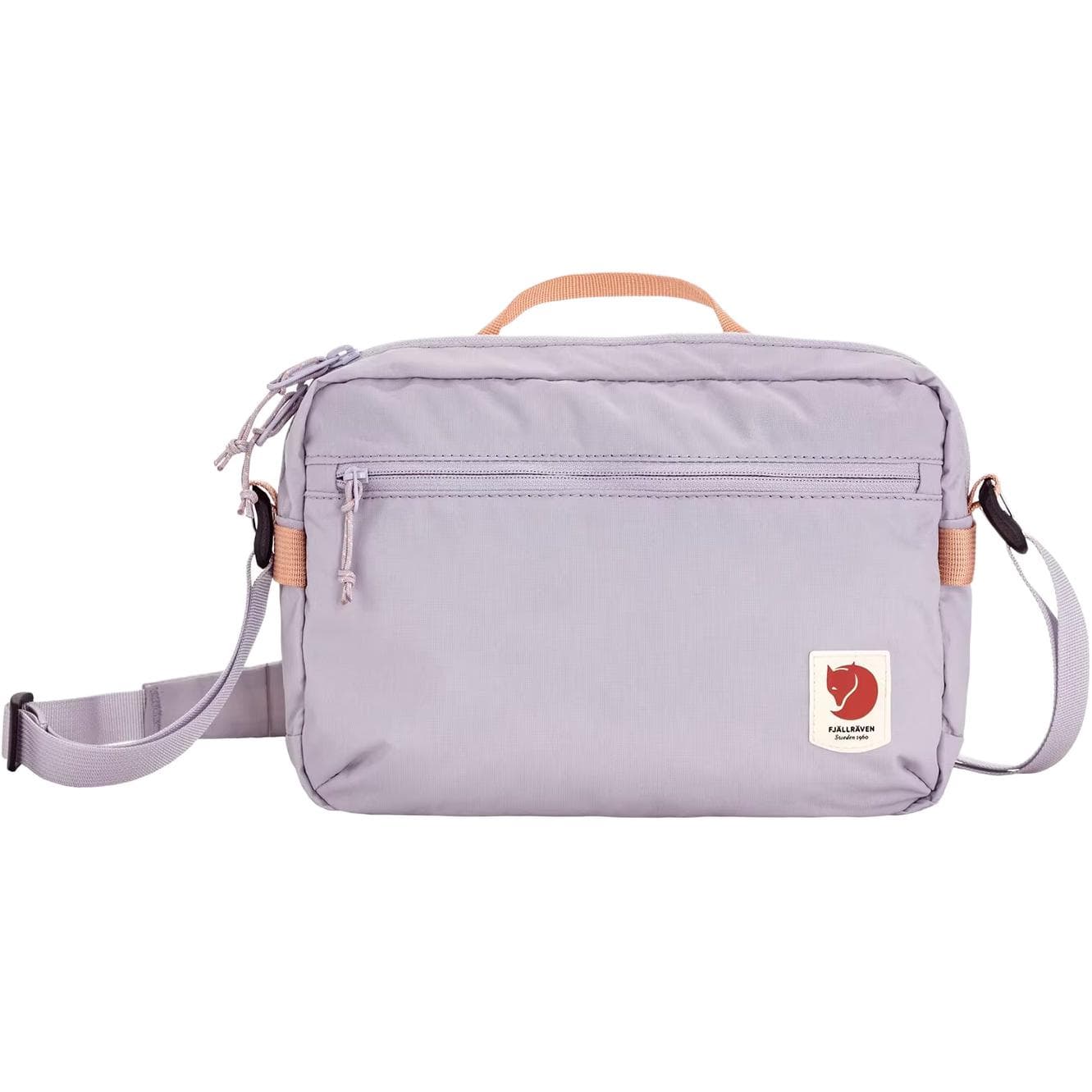 Сумка через плечо Fjallraven High Coast Нейлоновая Сумка Унисекс Фиолетовый Серый Лаванда - изображение 1