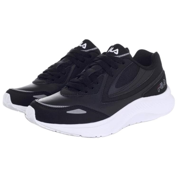 Кроссовки для бега FILA Wavelet OG Устойчивый к истиранию Низкий топ Повседневные беговые кроссовки Унисекс Черный - изображение 4