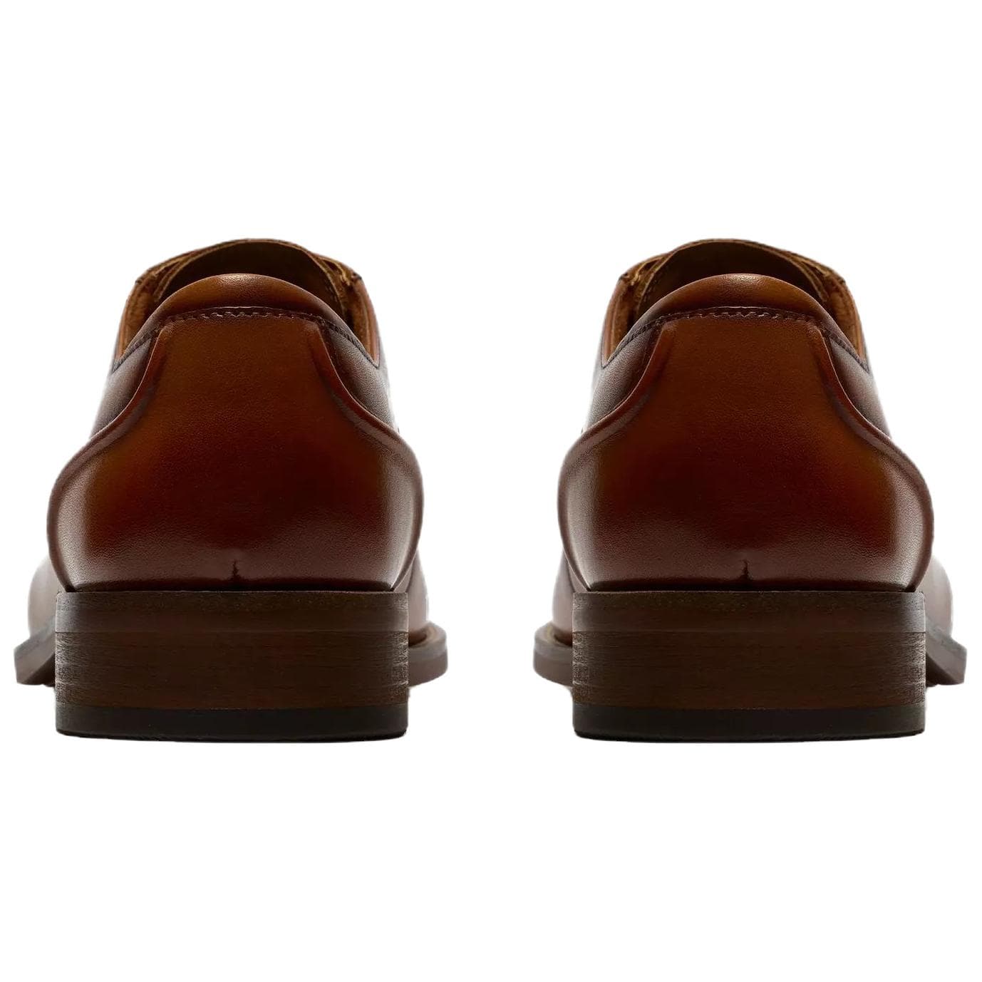 Clarks Технология Remi Кружево Кожа Мужские Туфли Коричневые - изображение 4