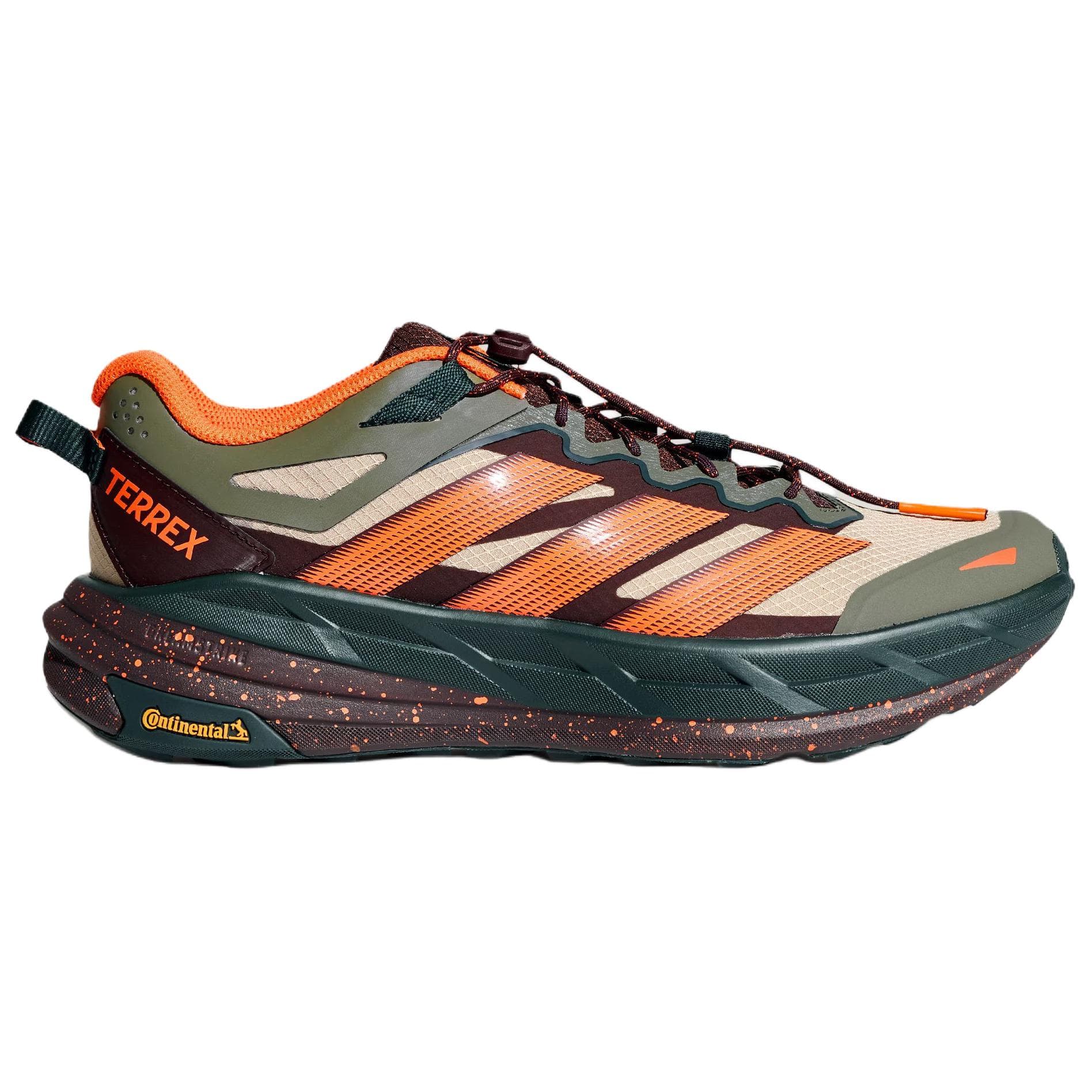 Кроссовки Adidas FREE HIKER Походная обувь Унисекс Коричневый Оранжевый - изображение 2