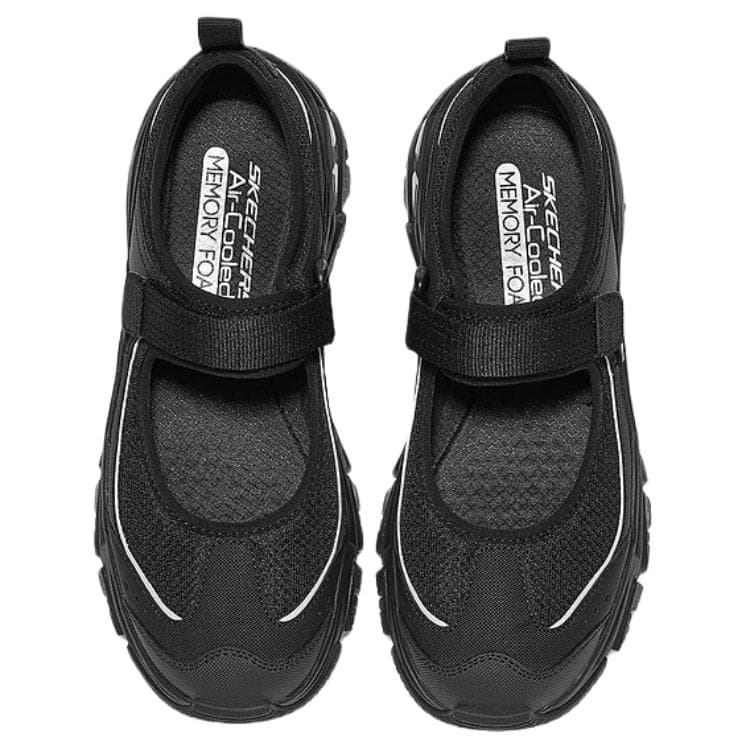 Skechers D'LITES Hiker Туфли Мэри Джейн Женские Черные - изображение 4