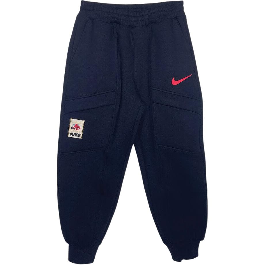Nike Темно-синие детские тренировочные штаны - изображение 1