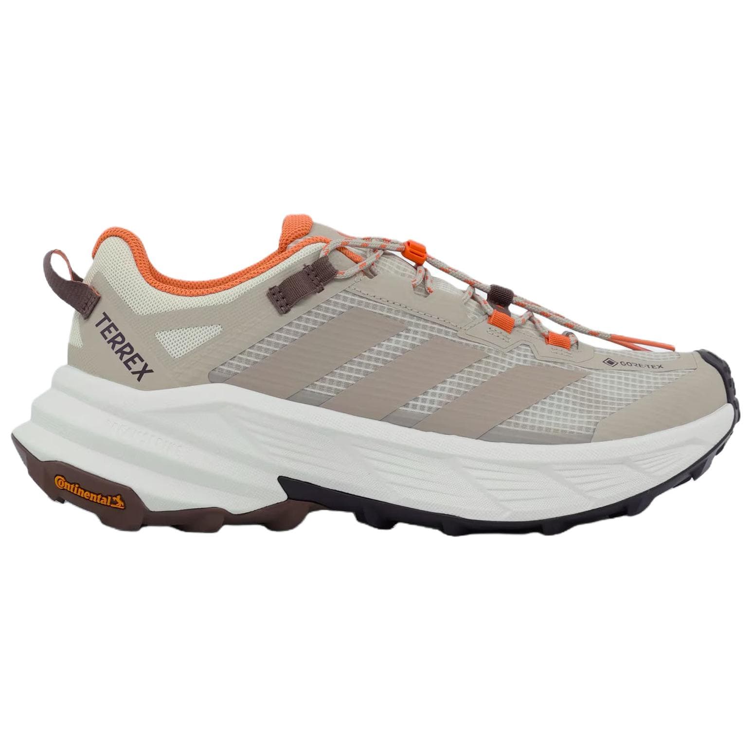 Кроссовки Adidas FREE HIKER Походная обувь Унисекс Светлый Хаки Белый - изображение 2