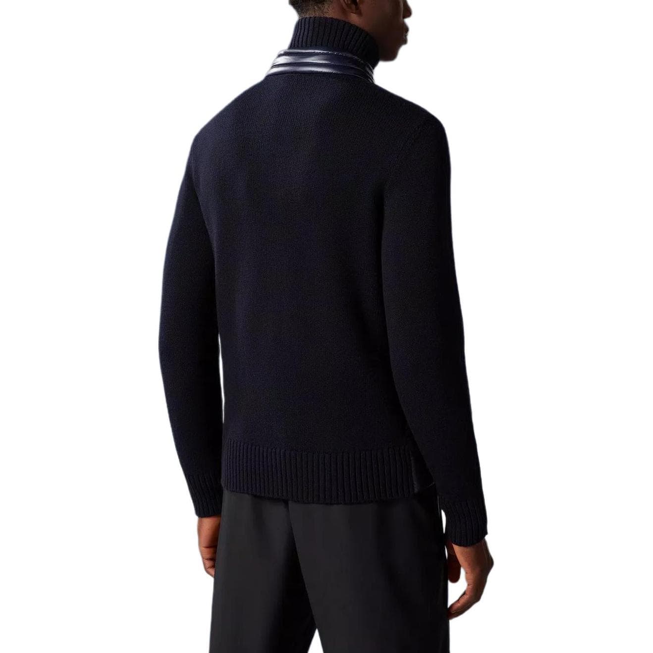 Зимняя куртка Moncler Padded Wool Zip-Up Cardigan - изображение 5