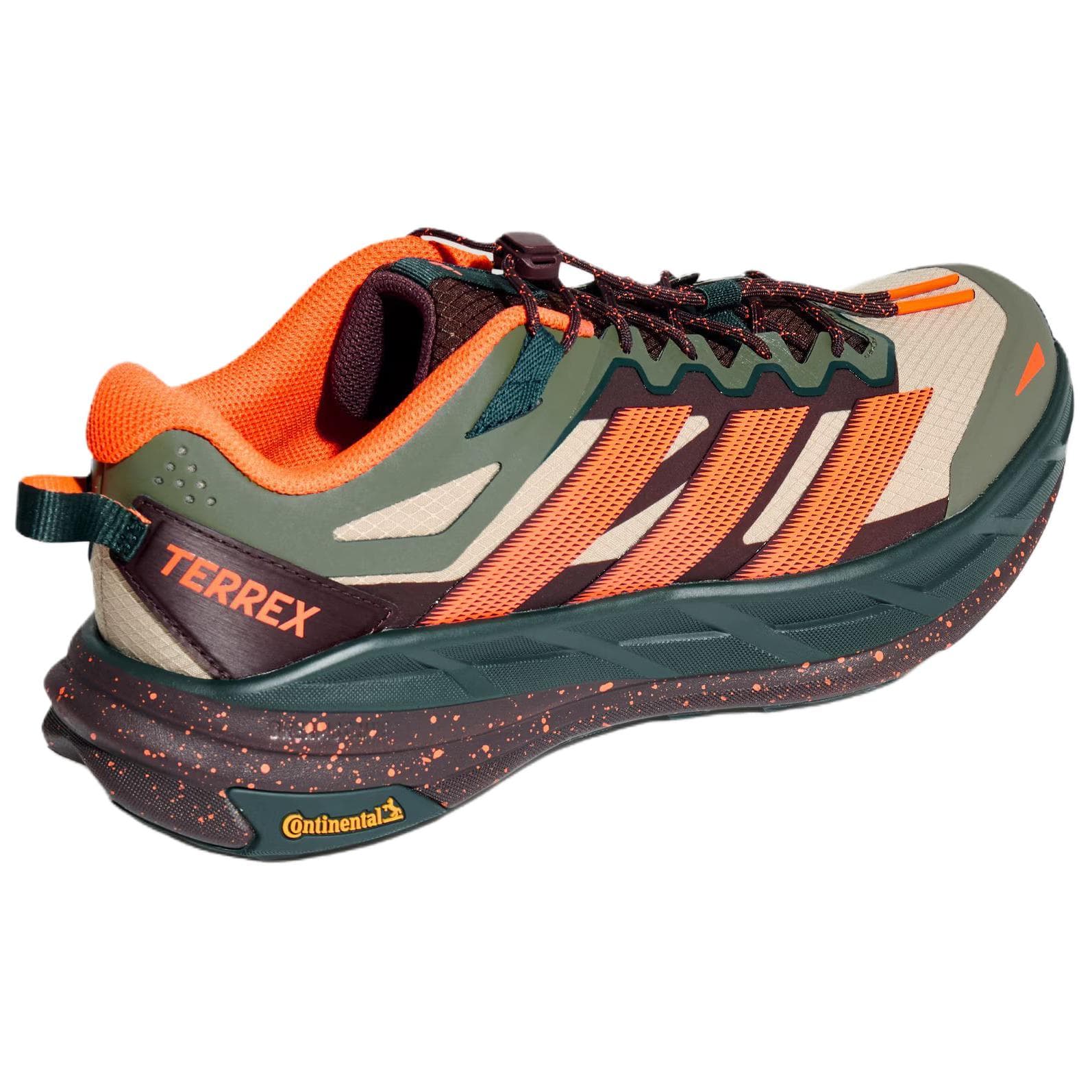 Кроссовки Adidas FREE HIKER Походная обувь Унисекс Коричневый Оранжевый - изображение 4