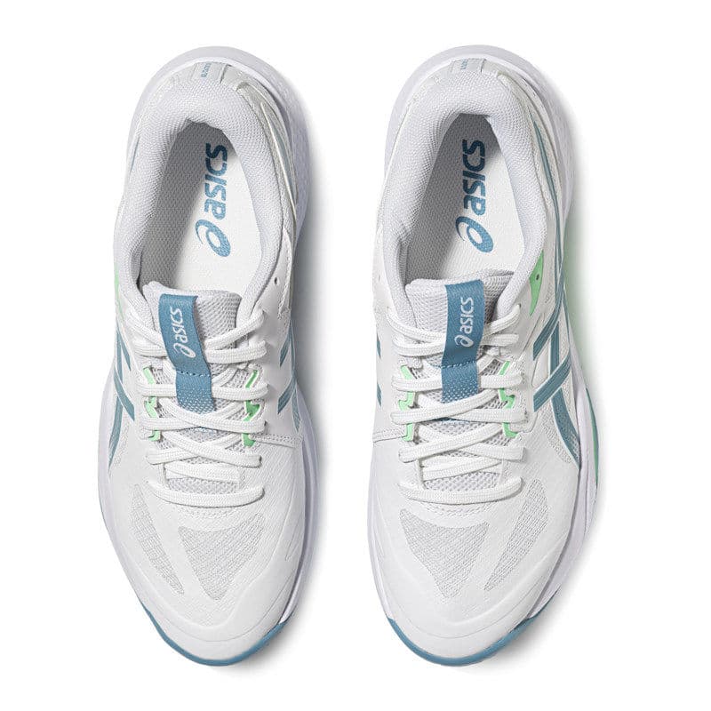 Кроссовки asics Гель Tactic 13 Стабильный Тип Low Топ Волейбольные кроссовки Мужской Бело-зеленый - изображение 4