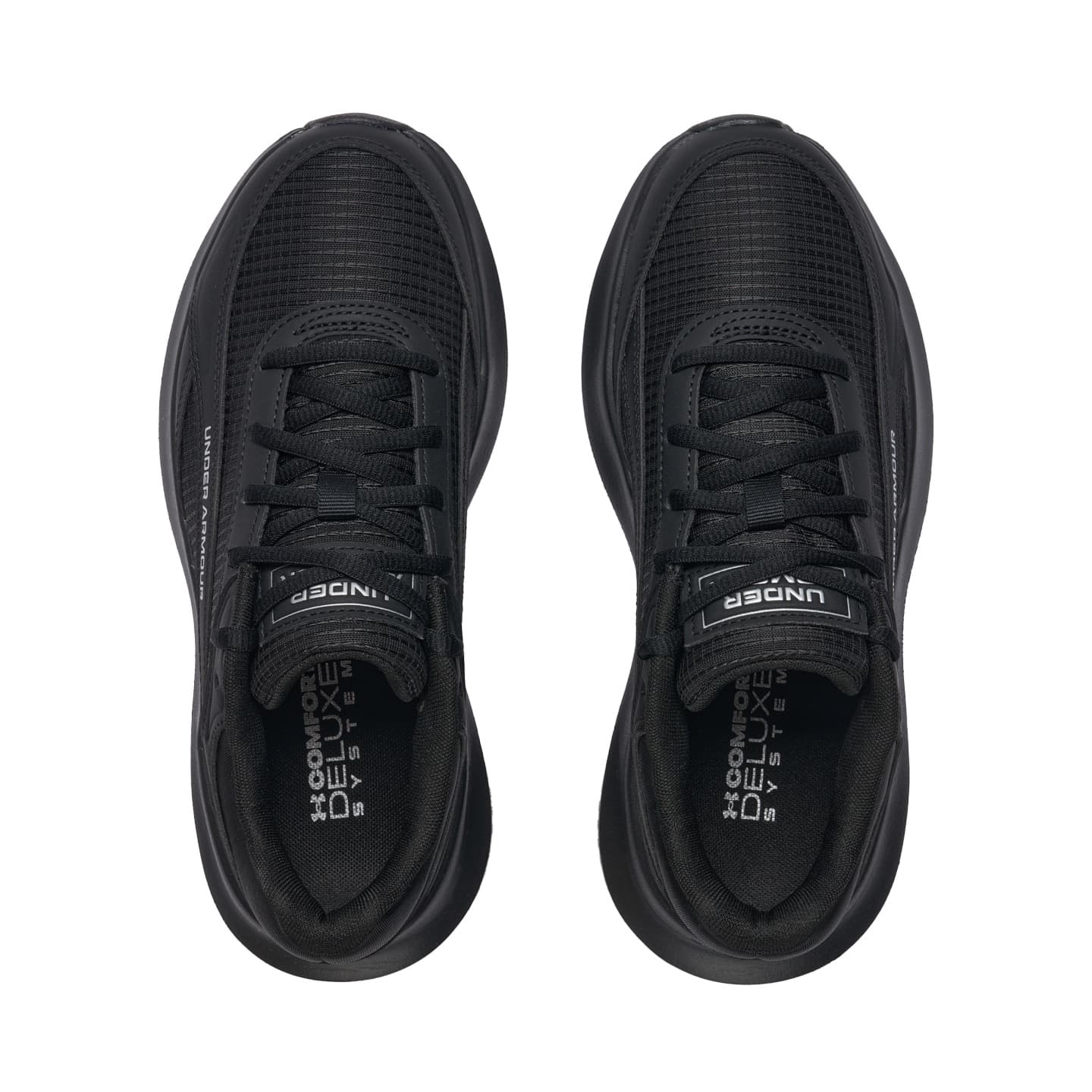 Кроссовки для бега Under Armour Charged Rogue 5 Low Беговые кроссовки Женские Черные - изображение 4