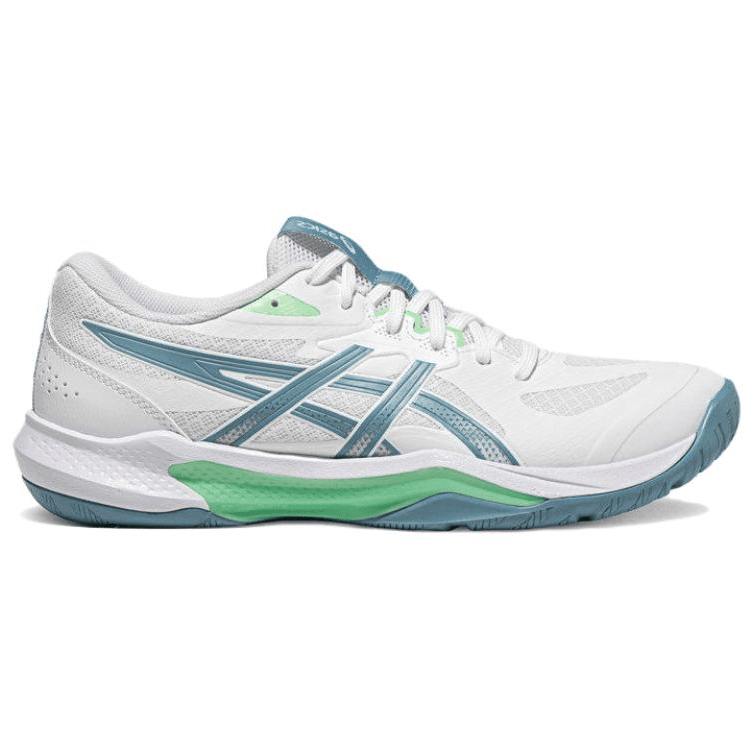 Кроссовки asics Гель Tactic 13 Стабильный Тип Low Топ Волейбольные кроссовки Мужской Бело-зеленый - изображение 2