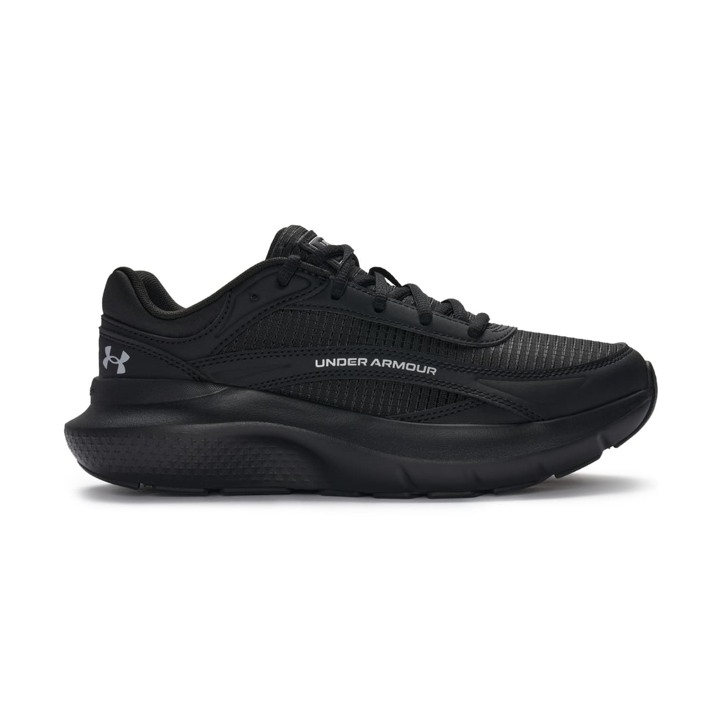 Кроссовки для бега Under Armour Charged Rogue 5 Low Беговые кроссовки Женские Черные - изображение 2