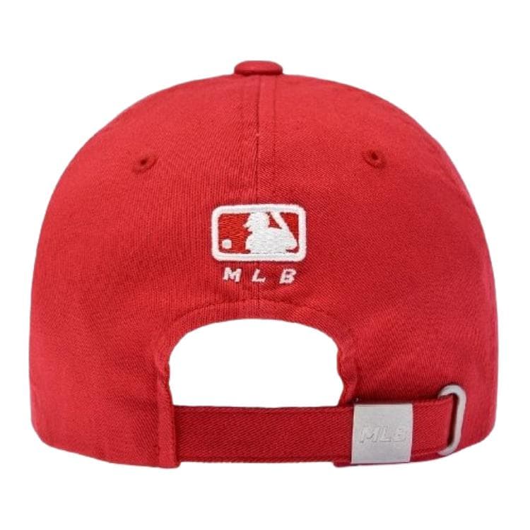 Кепка MLB Мягкие хлопковые кепки для детей красного цвета - изображение 3