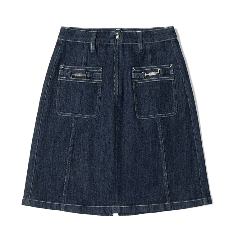 Lee Washed Женские Джинсовые Короткие Юбки - изображение 1