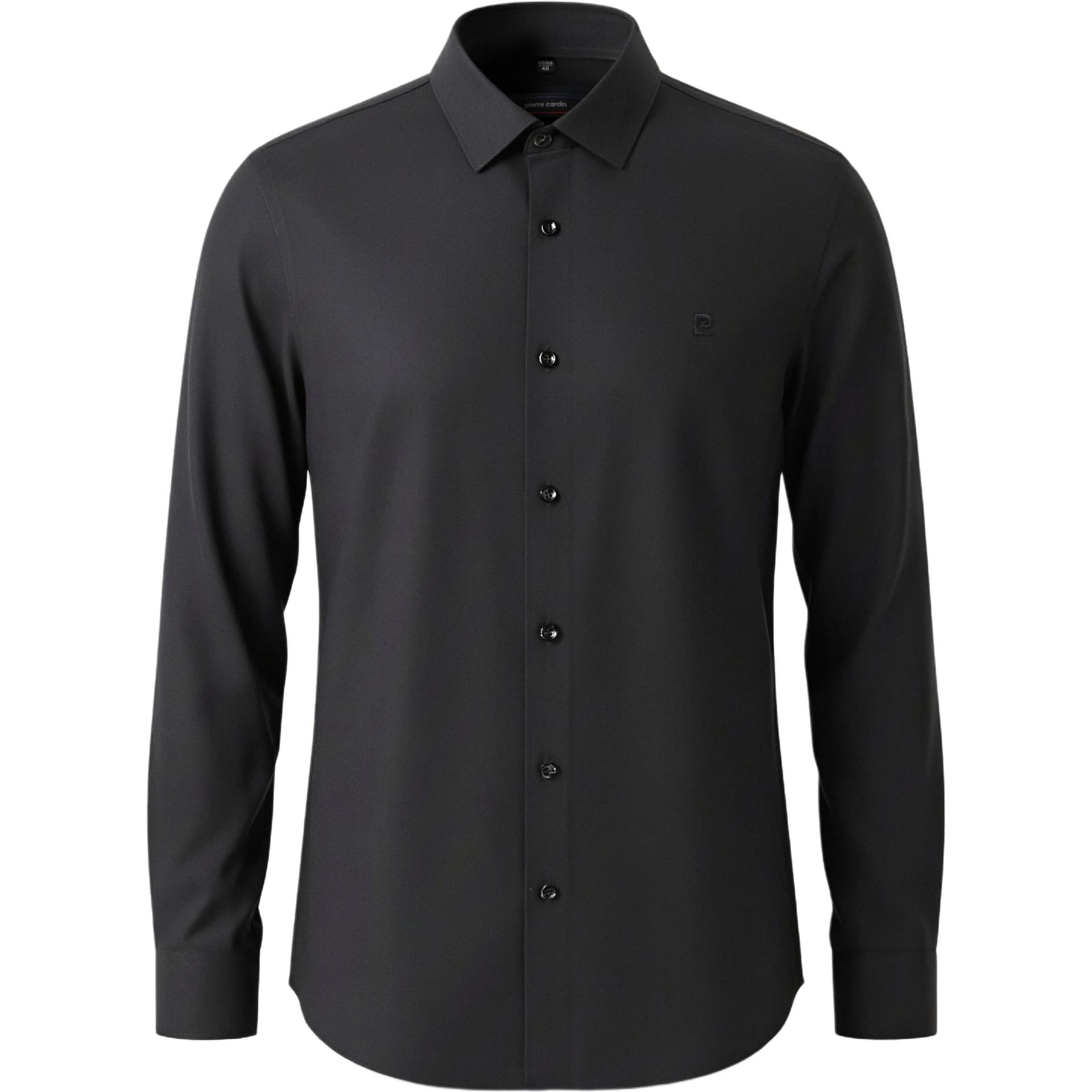 Рубашка PIERRE CARDIN Мужские Черные Рубашки - изображение 1